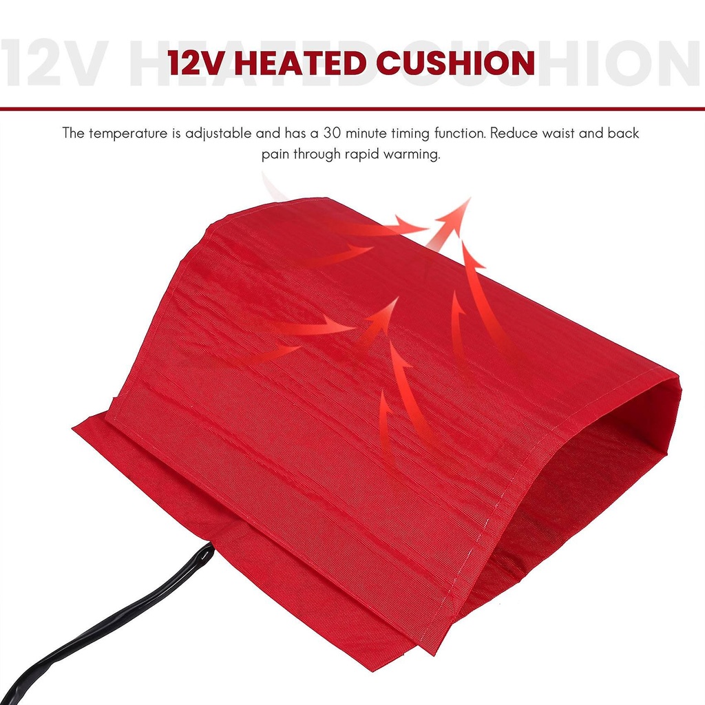 25W 12V Universal Motorcycle ATV Heated Cushion Waterproof Pad Heating Pad Mat