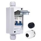 Solar Battery PV Switch DC 40 Amp 12V - 240V & Waterproof Enclosure