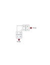 Angle connector for 10mm LED strips    MO-LF10-L-D1