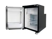 BEKULE - R50- 12/24v DC LG Compressor Fridge, Dual hinge - Black