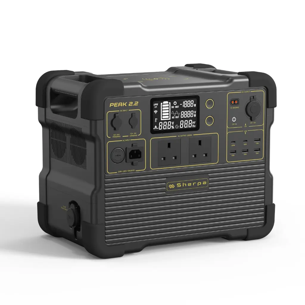Sherpa PEAK 2.2 // (1536Wh @ 2200W) SP-PE15PE22