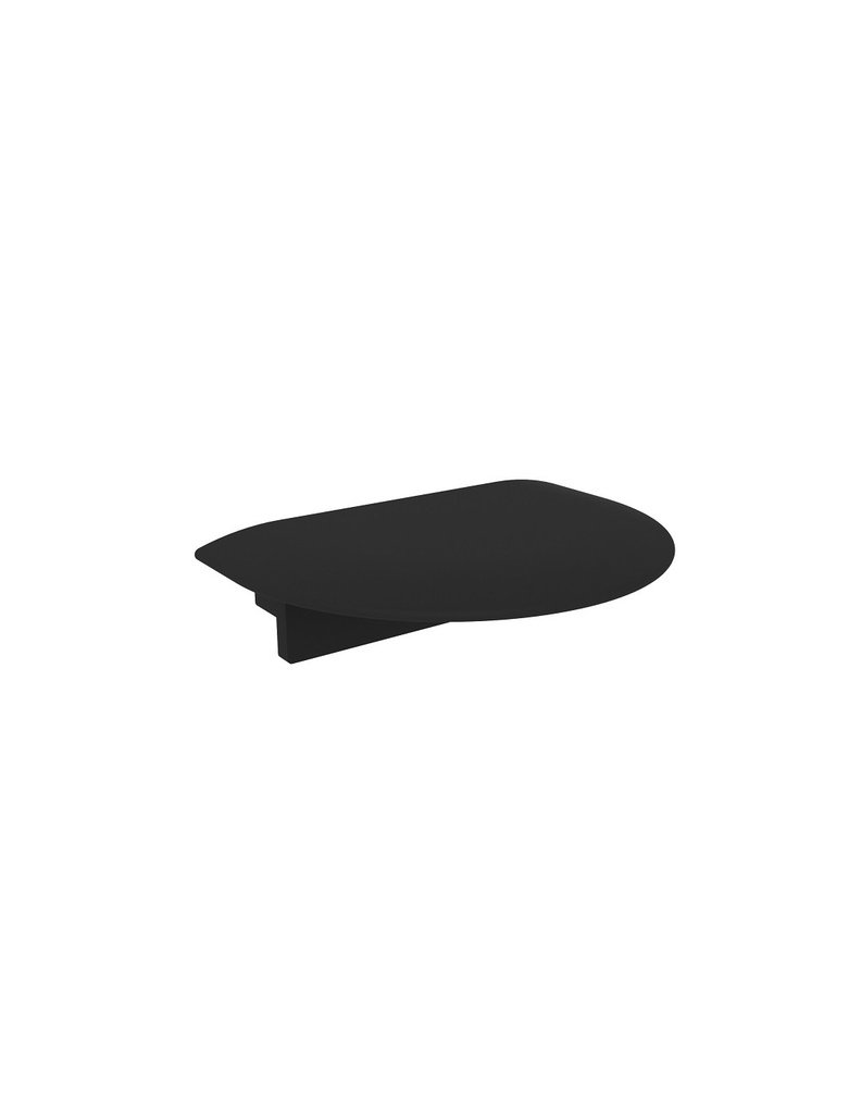 End cap INLINE MINI XL profile Recessed ( black )    OP2-ZASL-INM-XL-CZ-01