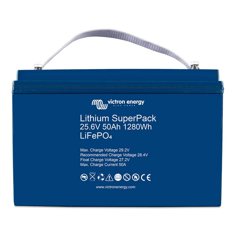 Victron Energy Lithium SuperPack 25.6V/50Ah (M8)   BAT524050705
