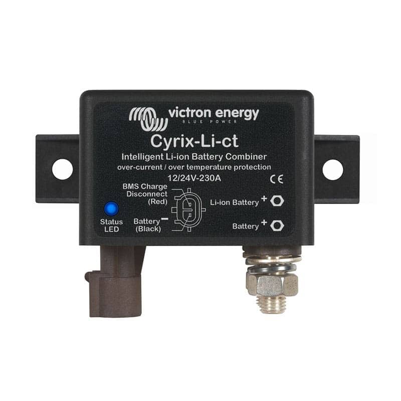 Victron Energy Cyrix-Li-ct Intelligent Li-ion Battery Combiner 12/24V-230A  CYR010230412