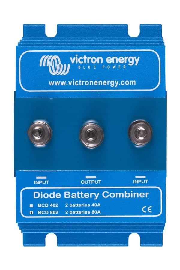 Victron Energy BCD 802 2 batteries 80A (combiner diode)   BCD000802000