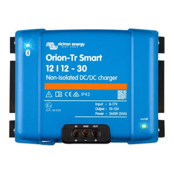 Victron Energy Orion-Tr Smart DC-DC charger 12/12-30A (360W) Non-isolated   ORI121236140