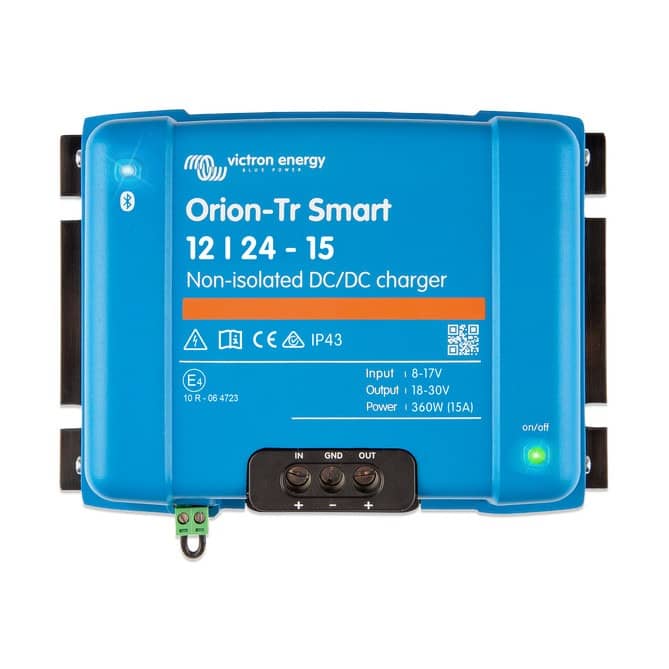Victron Energy Orion-Tr Smart DC-DC charger 12/24-15A (360W) Non-isolated - ORI122436140