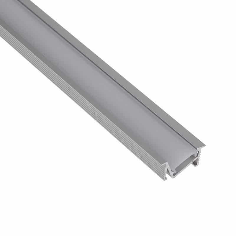 LED profile ZENOLINE 2m Aluminium Opal    PROFIL-ZENOLINE-OP-2M-W