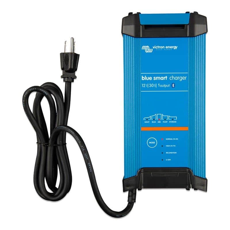 Victron Energy Blue Smart IP22 Charger 12/30(1) 120V NEMA 5-15   BPC123047102