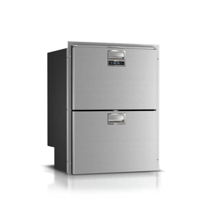 Vitrifrigo - 150L S/S Double Drawer Freezer Frost Free ( multi voltage ) 12/24V -110/240V DRW180MV