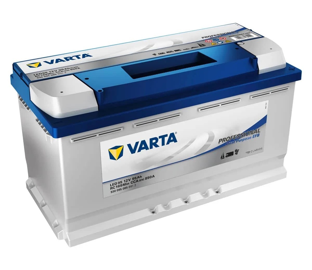 Varta LED95 Dual Purpose Battery - LED95