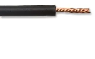 50mm Tinned Black Single Cable - CM50BLACK