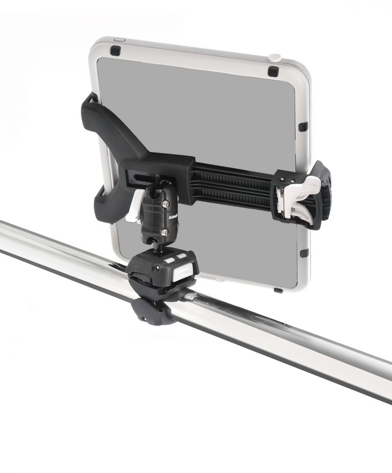 Scanstrut ROKK Mini Tablet Mount kit with Rail Base RLS-508-402