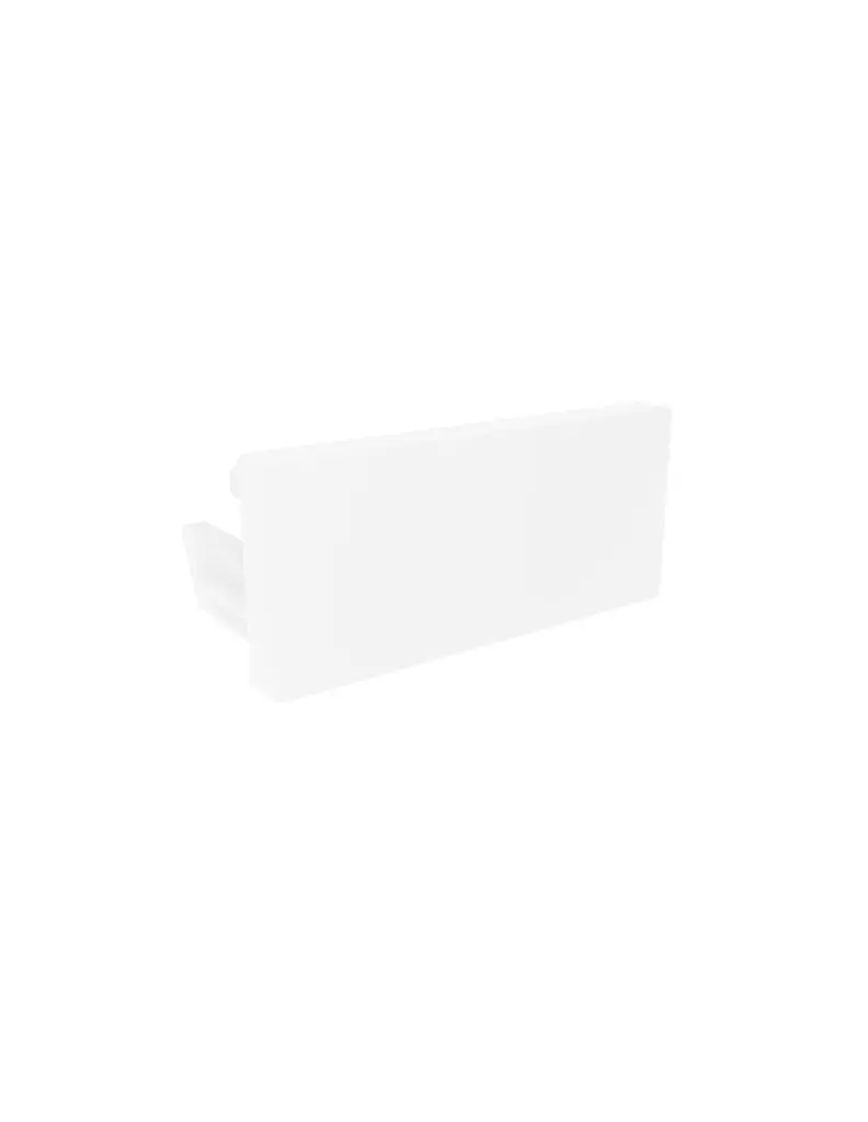 End Cap Profile LINE XL - ( White )   OP2-ZASL-7X16-BI
