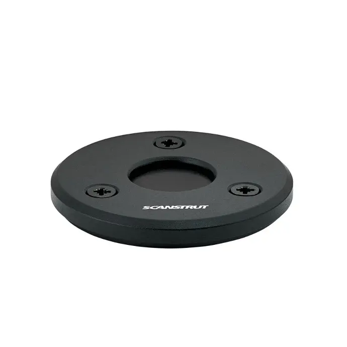 Scanstrut DS-LP-21A-BLK Low Profile Cable Seal, Anodised Aluminium - black DS-LP-21A-BLK