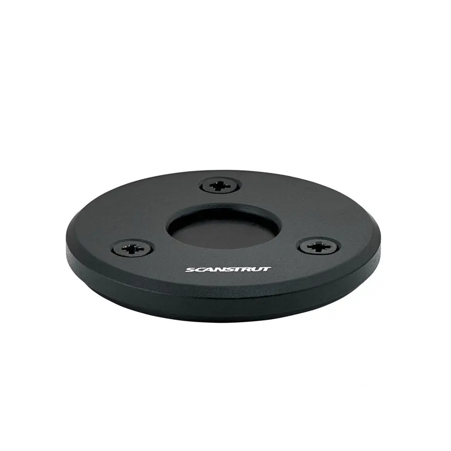 Scanstrut DS-LP-21B-BLK Low Profile Cable Seal, Anodised Aluminium - black DS-LP-21B-BLK