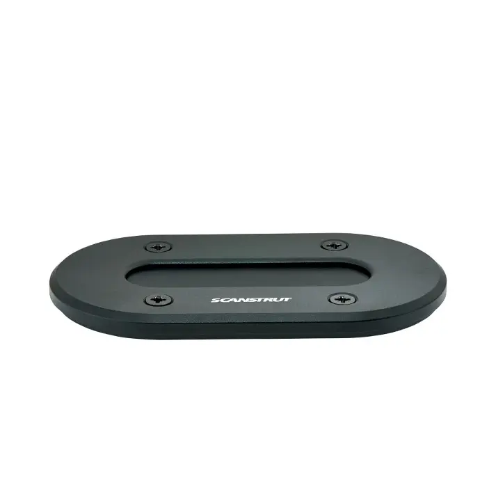 Scanstrut DS-LP-MULTI-BLK Low Profile Cable Seal, Anodised Aluminium - black DS-LP-MULTI-BLK