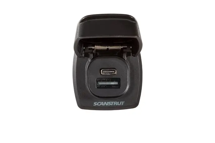 Scanstrut Flip Pro Plus Fast Charge USB-A & USB-C Socket SC-USB-F4