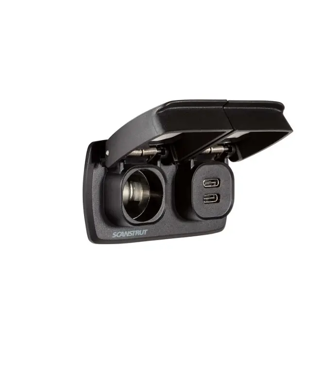 Scanstrut Flip Pro Multi - Dual USB-C & 12V Power Socket  SC-MULTI-F1