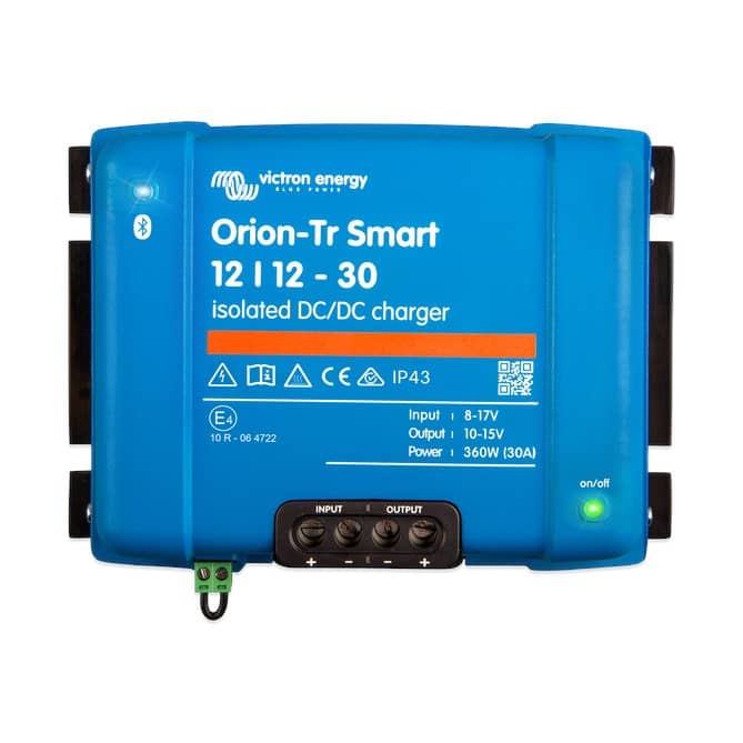 Victron Energy Orion-Tr Smart DC-DC charger 12/12-30A (360W) Isolated - ORI121236120
