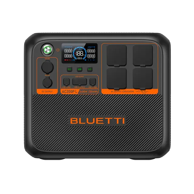 Bluetti AC200P L Expandable Power Station | 2,400W 2,304Wh