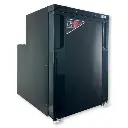 BEKULE - R50- 12/24v DC LG Compressor Fridge, Dual hinge - Black