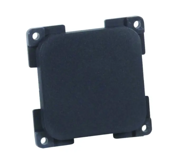 C-Line Blank Plate - Black - PO409