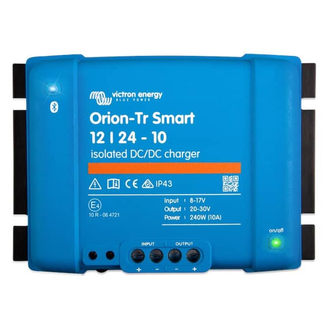 Victron Energy Orion-Tr Smart DC-DC charger 12/24-10A (240W) Isolated   ORI122424120