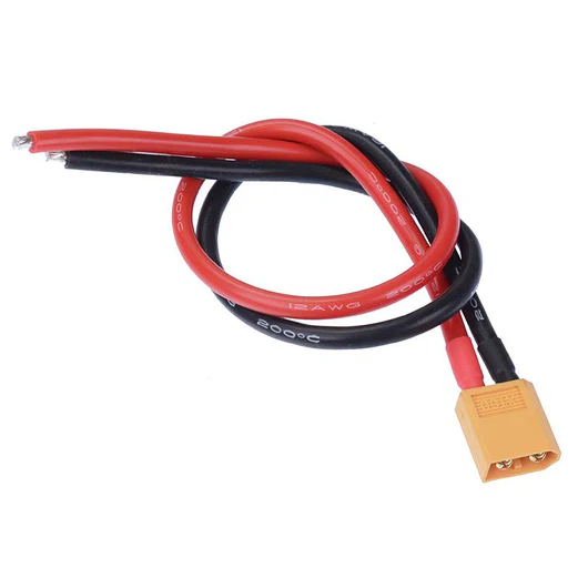 Prewired Male XT60 Connector 30cm - 488333