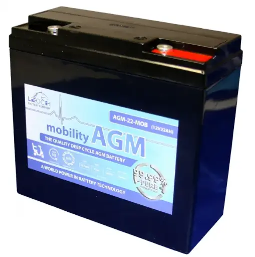 [100844] Leoch Mobility AGM-22 ( F13 Bolt Down Terminal )   AGM-22-MOB