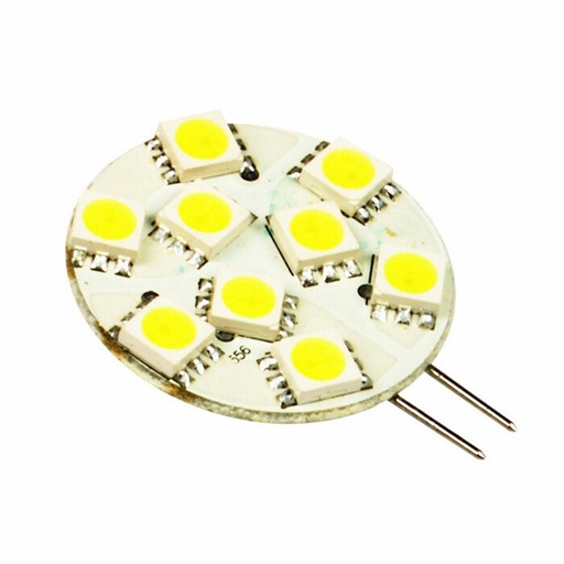 [102148] LED 9 X SMD G4 Pin Bulb CW    ZAR-LDS9-G4-60K-02