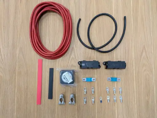 [102483] Complete Split Charge Wiring Kit - 25mm ( 8mtr )    VSR25