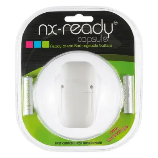 [103026] Charger- AA/AAA UK Plug + 2AA NX READY    CEH9010UK