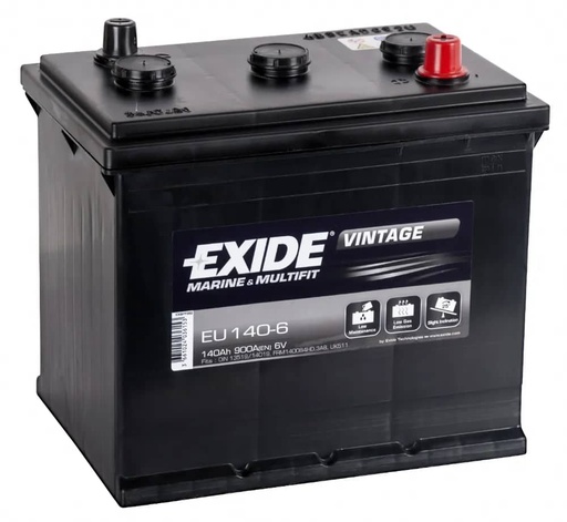 [104118] Exide EU140-6 Vintage ( 521 ) 6V 140ah 900cca   EU140-6