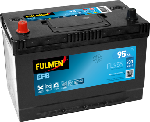 [104331] Fulmen EFB Start-Stop FL955 - 250 ( 334 ) 80ah 800cca   FL955