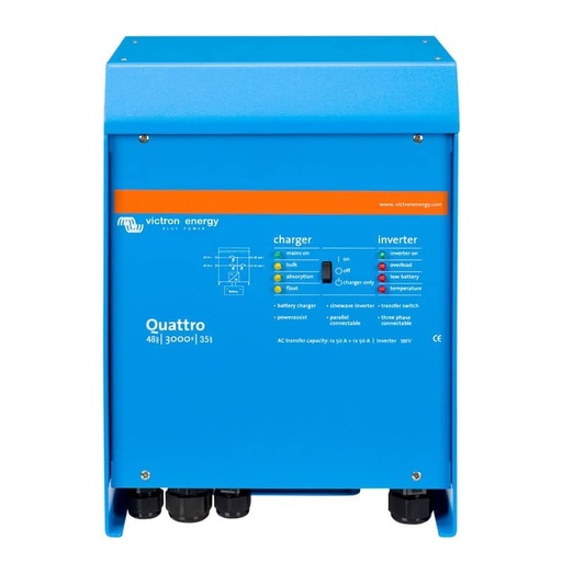 [105397] Victron Energy Quattro 48/3000/35-50/50 120V VE.Bus   QUA483021100