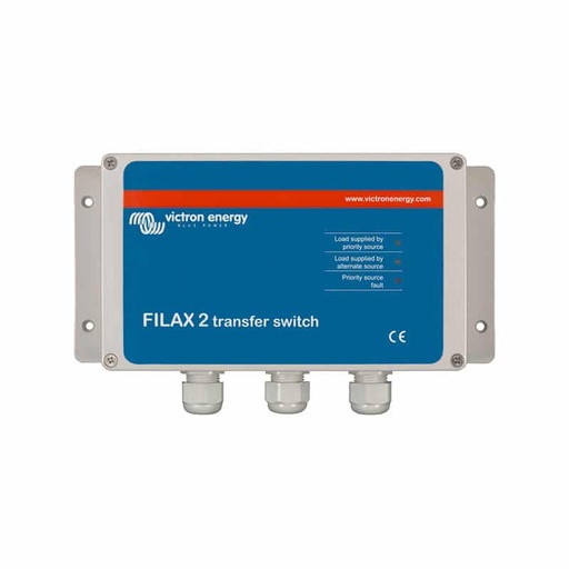 [105547] Victron Energy Filax 2 Transfer Switch CE 110V/50Hz-120V/60Hz   SDFI0000110