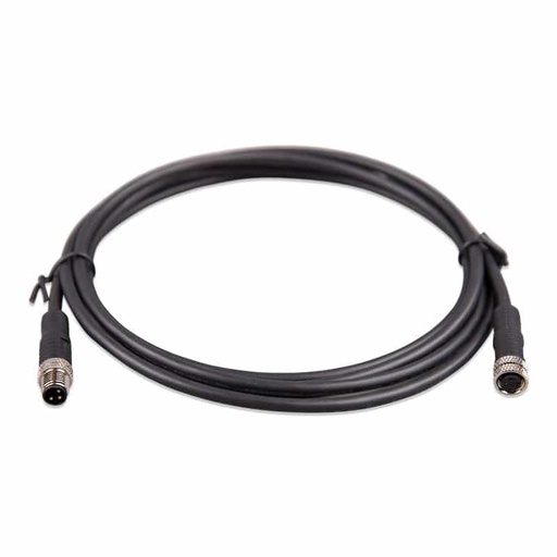 [105940] Victron Energy M8 circular connector Male/Female 3 pole cable 1m (Bag of 2)   ASS030560100