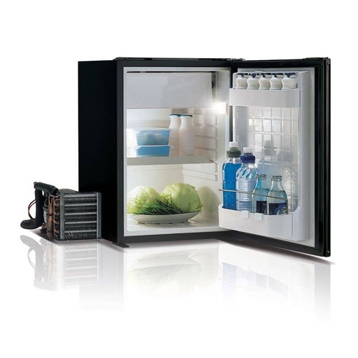 [108475] 42L Black Fridge with Ice Box 12/24V Air Lock C42L - VFC42LBL