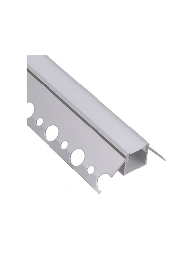 [109090] LED profile DEOLINE Type Z 1m ( Opal )    PROFIL-DEOLINE-Z-OP-1M-W