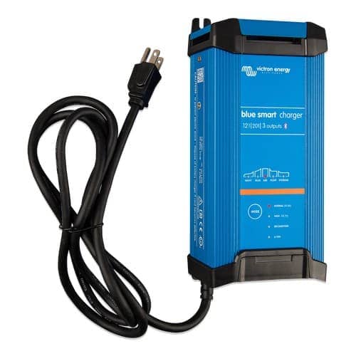 [110457] Victron Energy Blue Smart IP22 Charger 12/20(3) 120V NEMA 5-15   BPC122046102