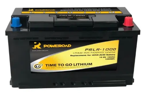 [111250] POWEROAD Lithium 12v 100Ah - PRLR-100-DH
