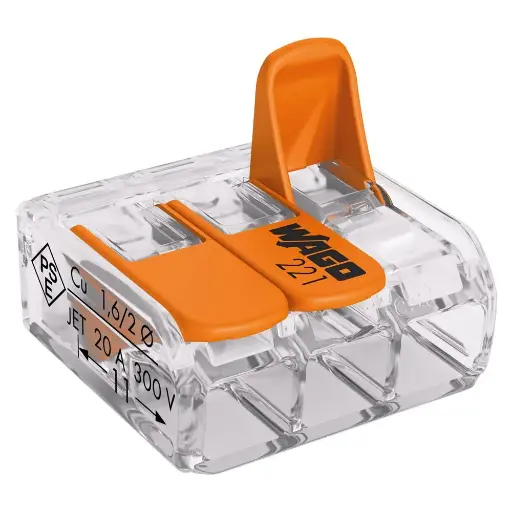 [119531] Wago Compact 3 Way - Bag of 30 - 221-413