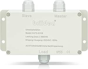 [119599] Briidea Mains Priority Transfer Switch Motorhome 16 A 230 V, Switching Station