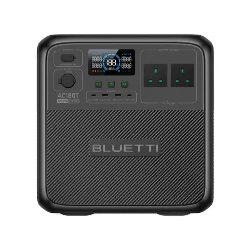 [119901] Bluetti AC180T Solar Portable Power Station | 1,800W 1,433Wh