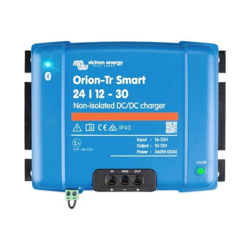 Victron Energy Orion-Tr Smart DC-DC charger 24/12-30A (360W) Non-isolated   ORI241236140