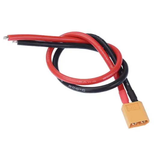[120052] Prewired Male XT60 Connector 30cm - 488333